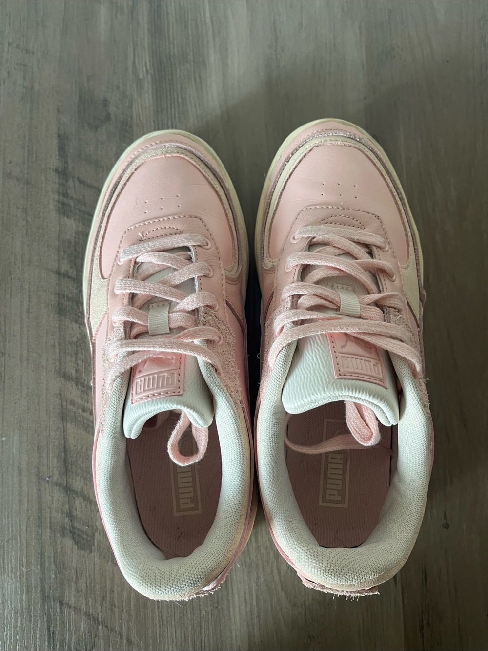 Puma Pink Low-Top Sneakers